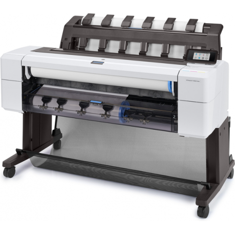 HP DesignJet T1600dr - 36" large-format printer - colour - ink-jet - Roll (91.4 cm x 91.4 m), 914 x 1219 mm - 2400 x 1200 dpi - up to 3 ppm (mono)  /  up to 3 ppm (colour) - capacity: 2 rolls - Gigabit LAN - cutter - 6