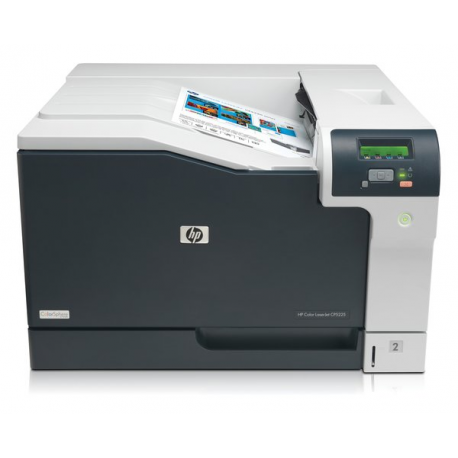 HP Color LaserJet Professional CP5225n - Printer - colour - laser - A3 - 600 dpi - up to 20 ppm (mono) / up to 20 ppm (colour) - capacity: 350 sheets - USB, LAN - 8