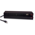 APC Switched Rack PDU AP7900B - Power distribution unit (rack-mountable) - AC 100-120 V - input: NEMA 5-15P - output connectors: 8 (NEMA 5-15) - 1U - 3.65 m cord - for P / N: SMX1000C, SMX1500RM2UC, SMX1500RM2UCNC, SMX750C, SMX750CNC, SRTL3KRM1UC