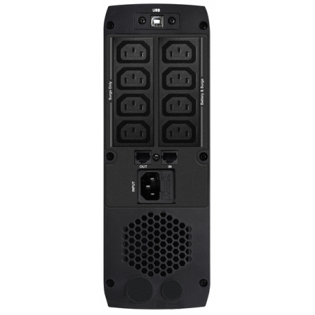 PowerWalker VI 600 CSW IEC - UPS - AC 170-280 V - 360 Watt - 600 VA - 7 Ah - USB - output connectors: 8 - 4