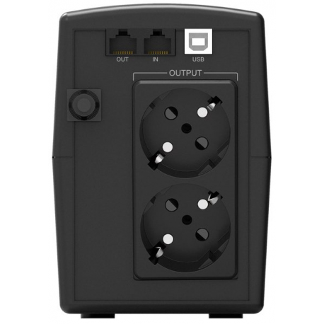 PowerWalker Basic VI 800 STL - UPS - AC 162-290 V - 480 Watt - 800 VA - 7.2 Ah - USB - output connectors: 2 - 3