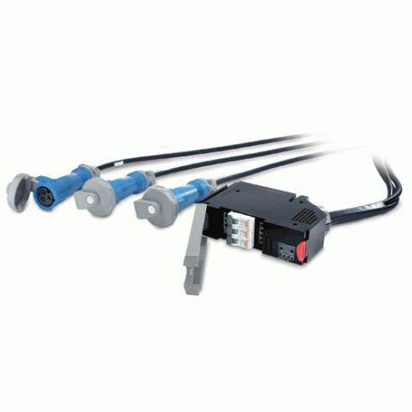 APC IT Power Distribution Module - Automatic circuit breaker (plug-in module) - AC 400 V - 3-phase - output connectors: 3 - for P/N: SY16K48H-PDNB, SY32K48H-PDNB, SY48K48H-PDNB, SY64K96H-NB, SY96K160H-NB, SY96K96H-NB - 4