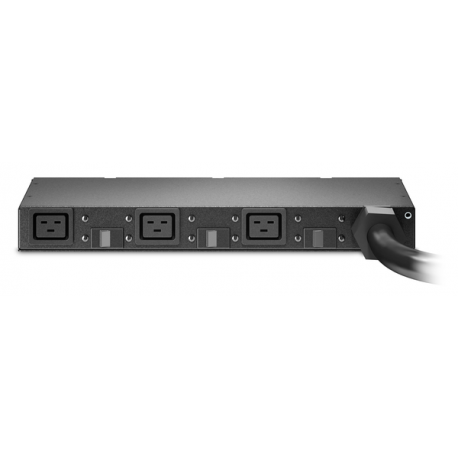 APC Basic Rack PDU AP6038A - Power distribution unit (rack-mountable) - AC 200-240 V - input: IEC 60309 63A - output connectors: 3 (IEC 60320 C19 16A) - 3.65 m cord - for P / N: SCL400RMJ1U, SCL500RMI1UC, SCL500RMI1UNC, SMTL1000RMI2UC, SMTL750RMI2UC - 3