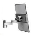 Vogel's TMS 1030 Tablet Flex Pack - Mounting kit (wall mount, dual swing arm, holder, 3 pivots) - for tablet - aluminium - black, aluminium silver - screen size: 7"-12" - wall-mountable