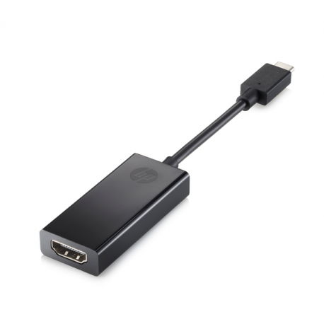 HP - External video adapter - USB-C - D-Sub - black - for Victus by HP Laptop 16; EliteBook 830 G6; Pavilion Plus Laptop 14; ZBook 17 G6, Create G7 - 4