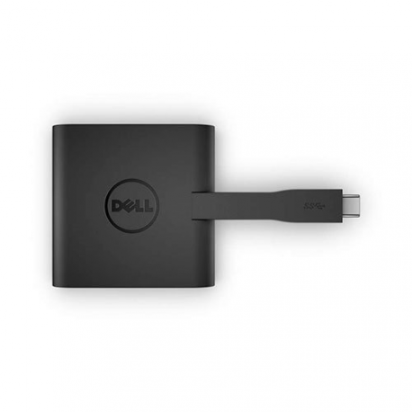 Dell DA200 - External video adapter - USB-C - D-Sub, HDMI - for Inspiron 17 7773; Latitude 3590, 5289 2-In-1, 7380, 7389 2-in-1; XPS 15 95XX - 4