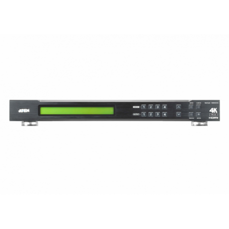 ATEN VanCryst VM0404HB 4 x 4 True 4K HDMI Matrix Switch - Video / audio switch - desktop, rack-mountable - 4
