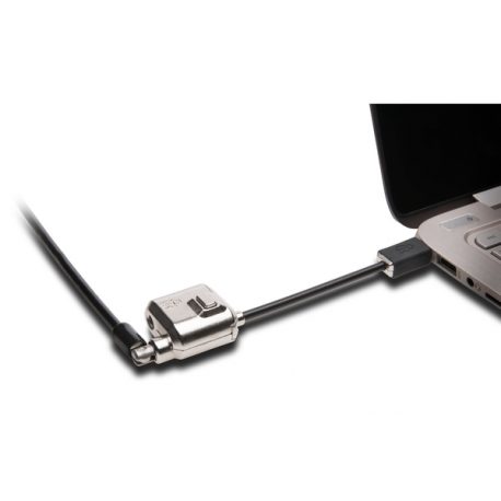 Kensington MiniSaver Mobile Lock - Notebook locking cable - black - 1.8 m - 23