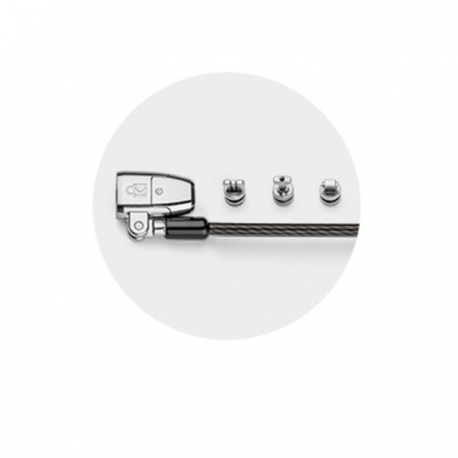 Kensington ClickSafe 2.0 Universal Keyed Laptop Lock - Security cable lock - 1.8 m - 15