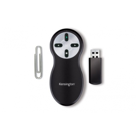Kensington Wireless Presenter - Presentation remote control - 4 buttons - RF - 6