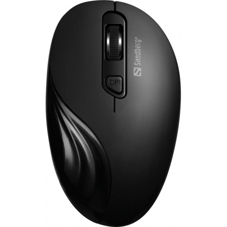 Sandberg - Mouse - optical - 4 buttons - wireless - 2.4 GHz - USB wireless receiver - 2