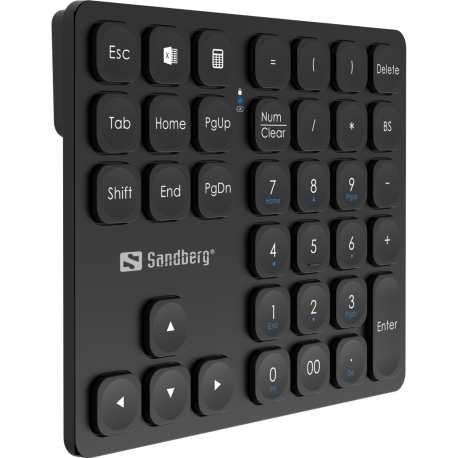 Sandberg Pro - Keypad - wireless - 2.4 GHz - 3