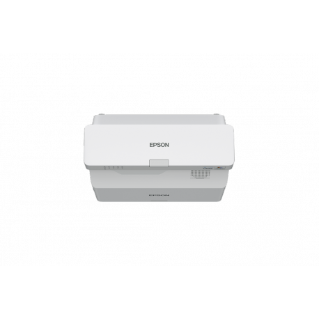 Epson EB-760WI - 3LCD projector - 4100 lumens (white) - 4100 lumens (colour) - WXGA (1280 x 800) - 16:10 - ultra short-throw lens - 802.11a / b / g / n / ac wireless  /  LAN /  Miracast - white - 4