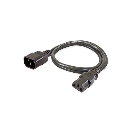 Cisco - Power cable - IEC 60320 C13 to IEC 60320 C14 - 2 m - for P / N: C9500-48Y4C-1E-RF, HX240C-M6L, HXAF220C-M6SN, HXAF240C-M6SN, HXAF-E-220M6S - 0