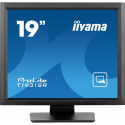 iiyama ProLite T1931SR-B1S - LCD monitor - 19" - touchscreen - 1280 x 1024 @ 75 Hz - IPS - 250 cd / m² - 1000:1 - 14 ms - HDMI, VGA, DisplayPort - speakers - black, matte finish
