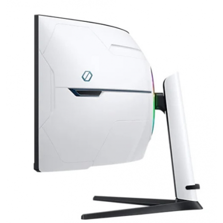 Samsung Odyssey Neo G9 S57CG954NU - G95NC Series - QLED monitor - gaming - curved - 57" - 7680 x 2160 Dual UHD @ 240 Hz - VA - 1000 cd / m² - 2500:1 - DisplayHDR 1000 - 1 ms - 3xHDMI, DisplayPort - black, white - 7