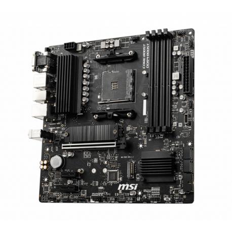MSI B550M PRO-VDH - Motherboard - micro ATX - Socket AM4 - AMD B550 Chipset - USB-C Gen1, USB 3.2 Gen 1 - Gigabit LAN - onboard graphics (CPU required) - HD Audio (8-channel) - 4