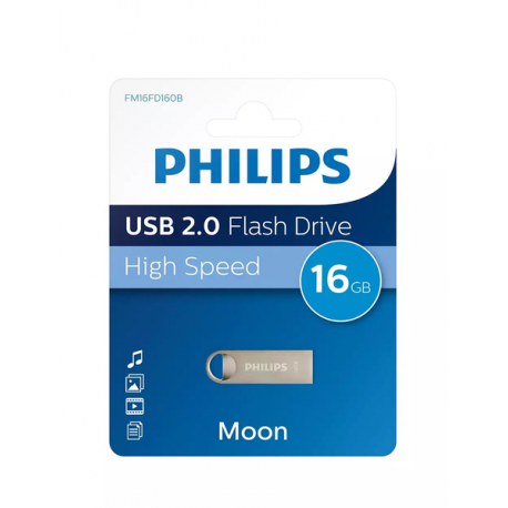 Philips FM16FD160B Moon edition 2.0 - USB flash drive - 16 GB - USB 2.0 - 1