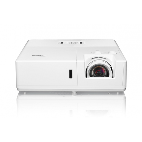 Optoma CinemaX - DLP projector - laser - 3D - 7000 lumens - WUXGA (1920 x 1200) - 16:10 - 1080p - LAN - white - 5