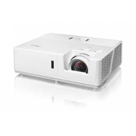 Optoma CinemaX - DLP projector - laser - 3D - 7000 lumens - WUXGA (1920 x 1200) - 16:10 - 1080p - LAN - white - 8