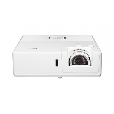 Optoma CinemaX - DLP projector - laser - 3D - 7000 lumens - WUXGA (1920 x 1200) - 16:10 - 1080p - LAN - white - 9