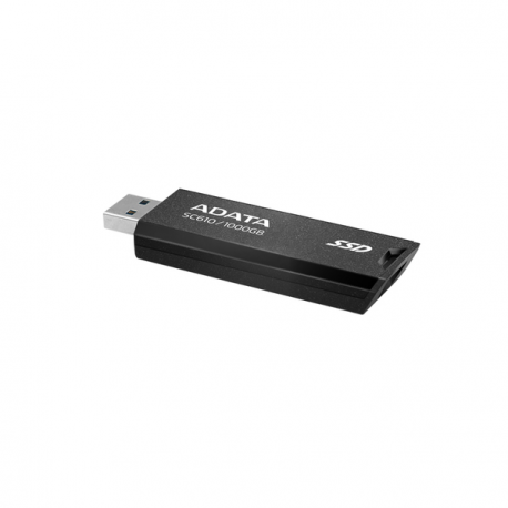 ADATA SC610 - USB flash drive - 1 TB - USB 3.2 Gen 2 - black - 7