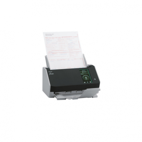Ricoh fi 8040 - Document scanner - Dual CIS - Duplex - 216 x 355.6 mm - 600 dpi x 600 dpi - up to 40 ppm (mono) / up to 40 ppm (colour) - ADF (50 sheets) - up to 6000 scans per day - Gigabit LAN, USB 3.2 Gen 1 - 2