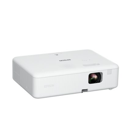 Epson CO-FH01 - 3LCD projector - portable - 3000 lumens (white) - 3000 lumens (colour) - 16:9 - 1080p - white - Android TV - 0