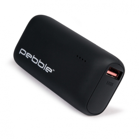 Veho Pebble PZ5 - Power bank - 5000 mAh - 37 Wh - 3 A (USB-C) - on cable: USB-C - 2