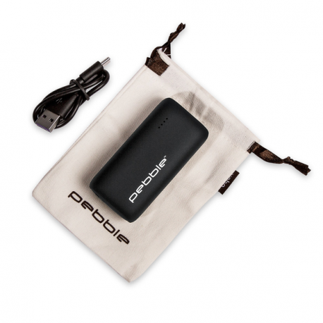Veho Pebble PZ5 - Power bank - 5000 mAh - 37 Wh - 3 A (USB-C) - on cable: USB-C - 7