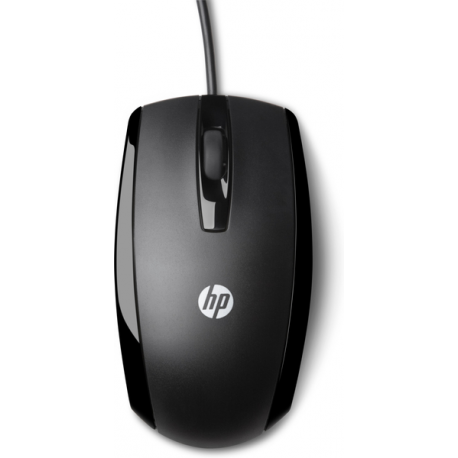 HP X500 - Mouse - right and left-handed - optical - 3 buttons - wired - USB - for OMEN by HP Laptop 16; Victus by HP Laptop 16; Laptop 15, 17; Pavilion Plus Laptop 14 - 4