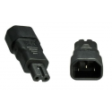 MicroConnect - Power adapter - IEC 60320 C7 to IEC 60320 C14