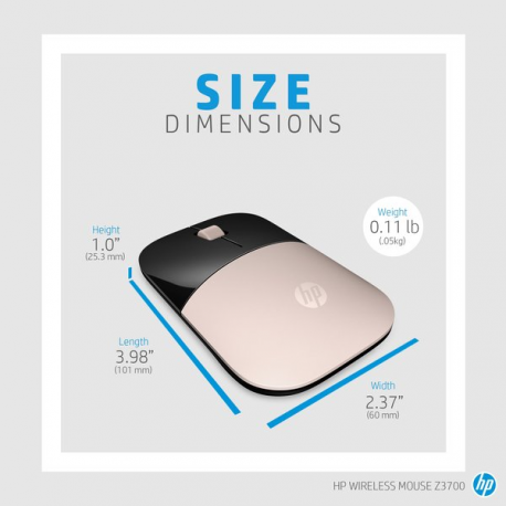 Z3700 - Optical blue wireless - 10