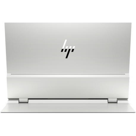 HP E14 G4 - LED monitor - 14" - portable - 1920 x 1080 Full HD (1080p) @ 60 Hz - IPS - 400 cd / m² - 800:1 - 5 ms - 2xUSB-C - sliver stand - for HP EliteBook 745 G5, 830 G5, 830 G6, 840 G5, 840 G6 - 4