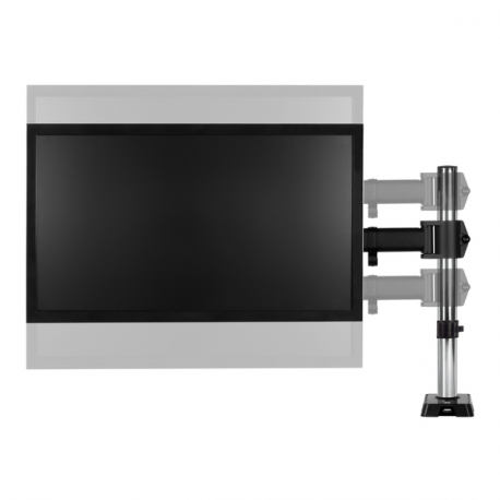 ARCTIC Z1 (Gen 3) - Mounting kit - adjustable arm - for LCD display - steel, aluminium alloy - matte black - screen size: up to 43" / 49' (ultra-wide) - desk-mountable - 3