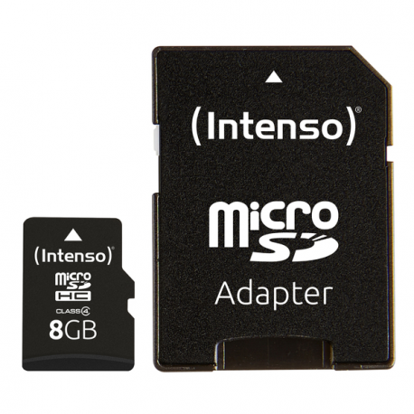 Intenso - Flash memory card - 8 GB - SDHC - 1