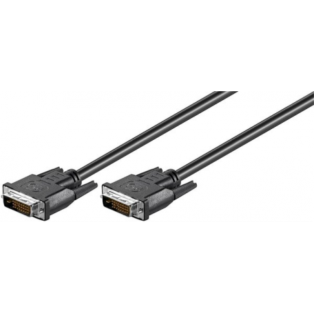 MicroConnect - DVI cable - dual link - DVI-D (M) to DVI-D (M) - 1 m - 0