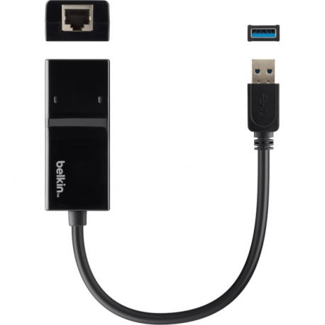 Belkin - Network adapter - USB 3.0 - Gigabit Ethernet - 1