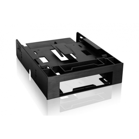 Cremax ICY Dock MB343SP - Storage bay adapter - 5.25" to 1 x 3.5" and 2 x 2.5" - black - 0