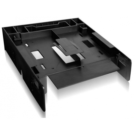 Cremax ICY Dock MB343SP - Storage bay adapter - 5.25" to 1 x 3.5" and 2 x 2.5" - black - 8