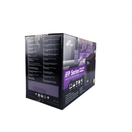 FSP iFP Series iFP 1000 - UPS - AC 220 / 230 / 240 V - 600 Watt - 1000 VA - 7 Ah - USB - 3