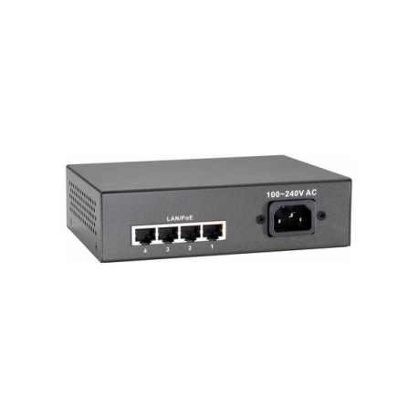LevelOne FEP-0511 - Switch - 5 x 10 / 100 (PoE+) - desktop - PoE+ (65 W) - 0
