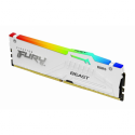 Kingston FURY Beast RGB - DDR5 - module - 16 GB - DIMM 288-pin - 3000 MHz / PC5-48000 - CL36 - 1.35 V - unbuffered - on-die ECC - white