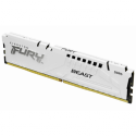Kingston FURY Beast - DDR5 - module - 16 GB - DIMM 288-pin - 3000 MHz / PC5-48000 - CL36 - 1.35 V - unbuffered - on-die ECC - white
