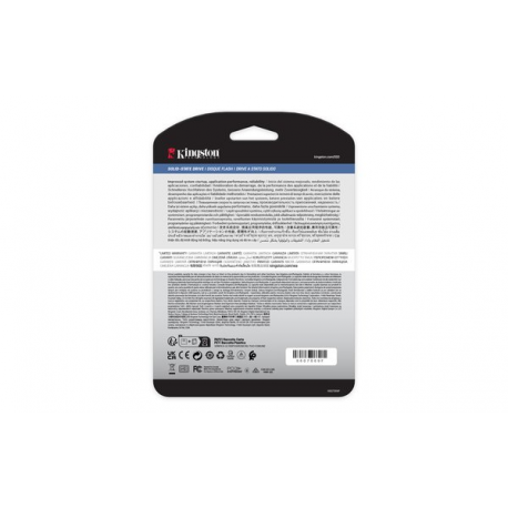 Kingston Data Center DC2000B - SSD - Enterprise - 480 GB - internal - M.2 2280 - PCIe 4.0 x4 (NVMe) - 10