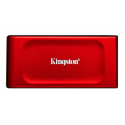 Kingston XS1000 - SSD - 2 TB - external (portable) - USB 3.2 Gen 2 (USB-C connector) - red
