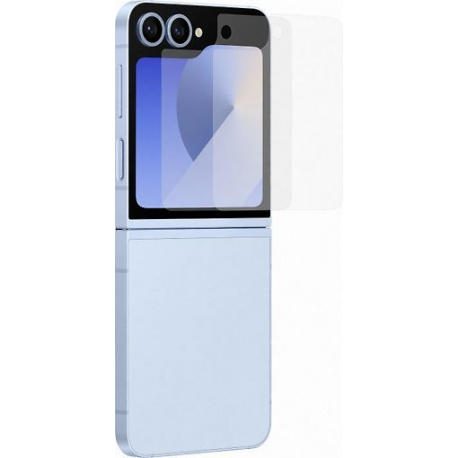 Samsung EF-UF741 - Screen protector for mobile phone - anti-reflecting - film - frame colour transparent - for Galaxy Z Flip6 - 3