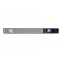 Eaton 5P 1550iR - Gen 2 - UPS (rack-mountable) - AC 200/208/220/230/240 V - 1350 Watt - 1550 VA - 1-phase - 9 Ah - RS-232, USB - output connectors: 6 - 1U - 19" - black/silver - with Network Card-MS