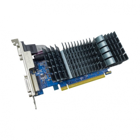 ASUS GeForce GT 710 EVO - Graphics card - GF GT 710 - 2 GB DDR3 - PCIe 2.0 low profile - DVI, HDMI, D-Sub - fanless - 3