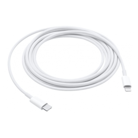 Apple - Lightning cable - 24 pin USB-C male to Lightning male - 2 m - 0